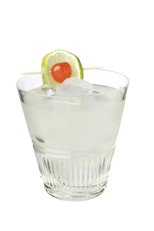 Daiquiri No.1 on-the-rocks (Difford's 10:3:2 formula)